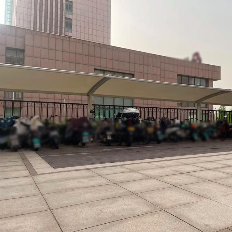 诸城市膜结构电动车棚